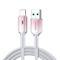 USB Cables – Crystal-Clear Series 3A USB-A - iPhone Lightning - Carlat