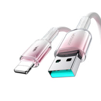 USB Cables – Crystal-Clear Series 3A USB-A - iPhone Lightning - Carlat