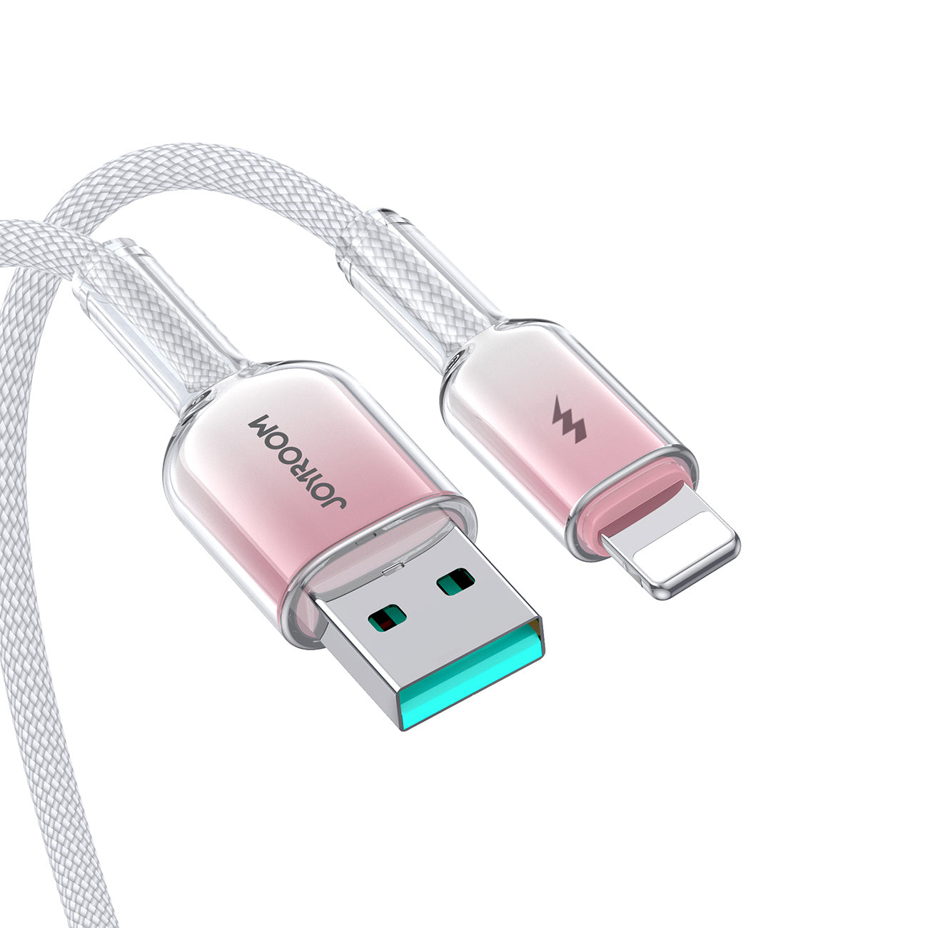 USB Cables – Crystal-Clear Series 3A USB-A - iPhone Lightning - Carlat