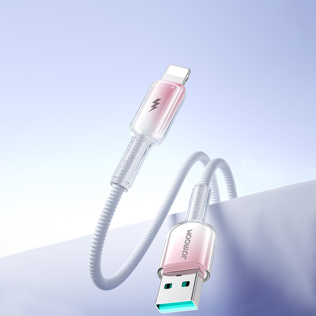 USB Cables – Crystal-Clear Series 3A USB-A - iPhone Lightning - Carlat
