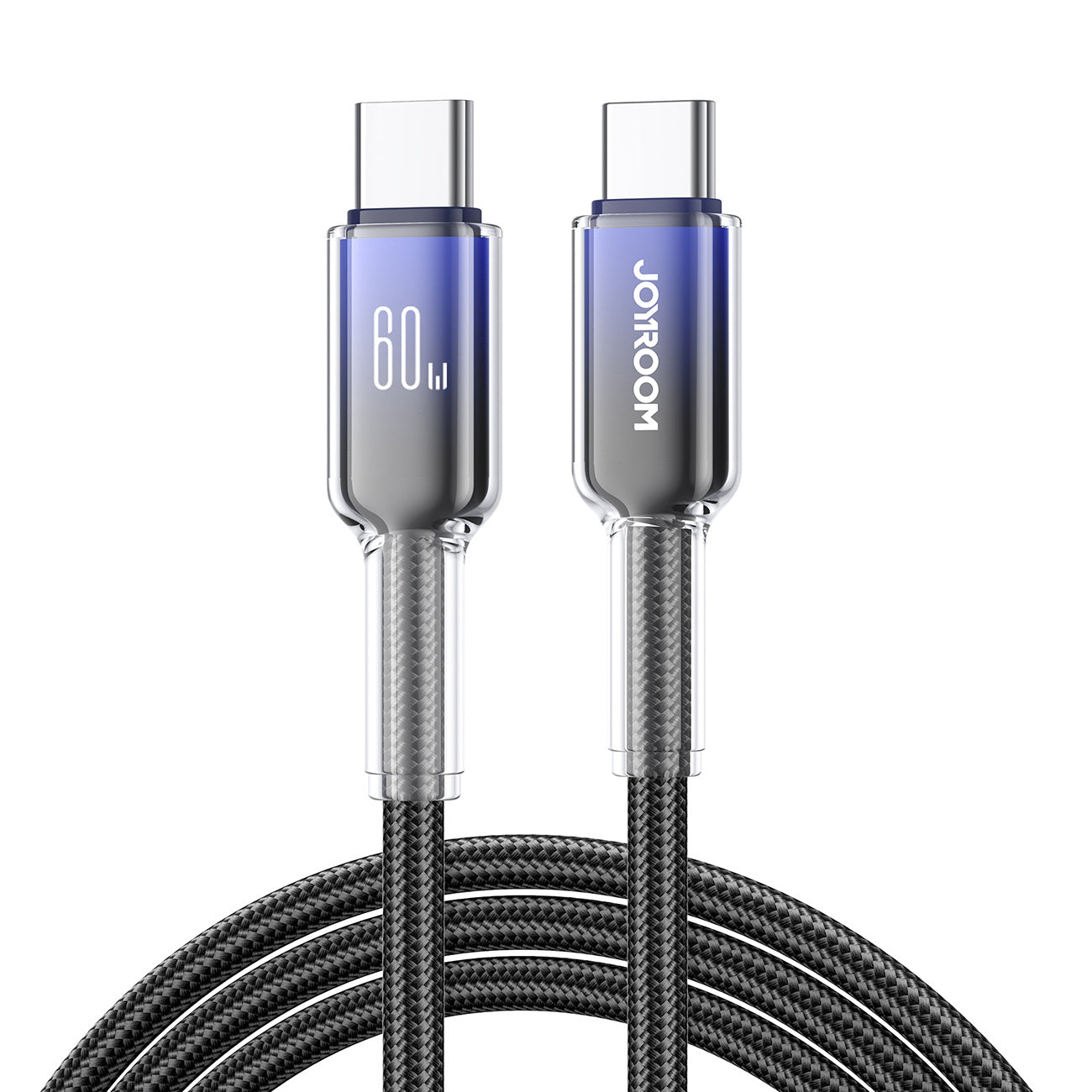 USB Cables – Crystal-Clear Series 60W USB-C - USB-C cable - Carlat