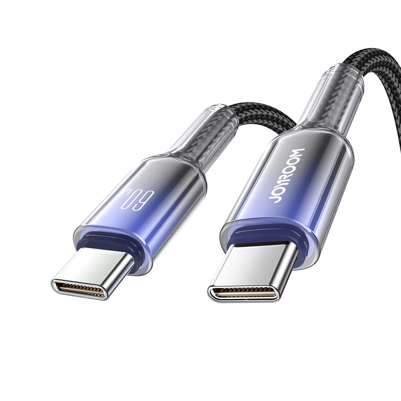 USB Cables – Crystal-Clear Series 60W USB-C - USB-C cable - Carlat