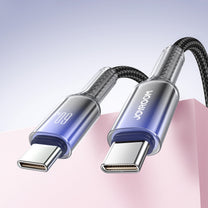 USB Cables – Crystal-Clear Series 60W USB-C - USB-C cable - Carlat