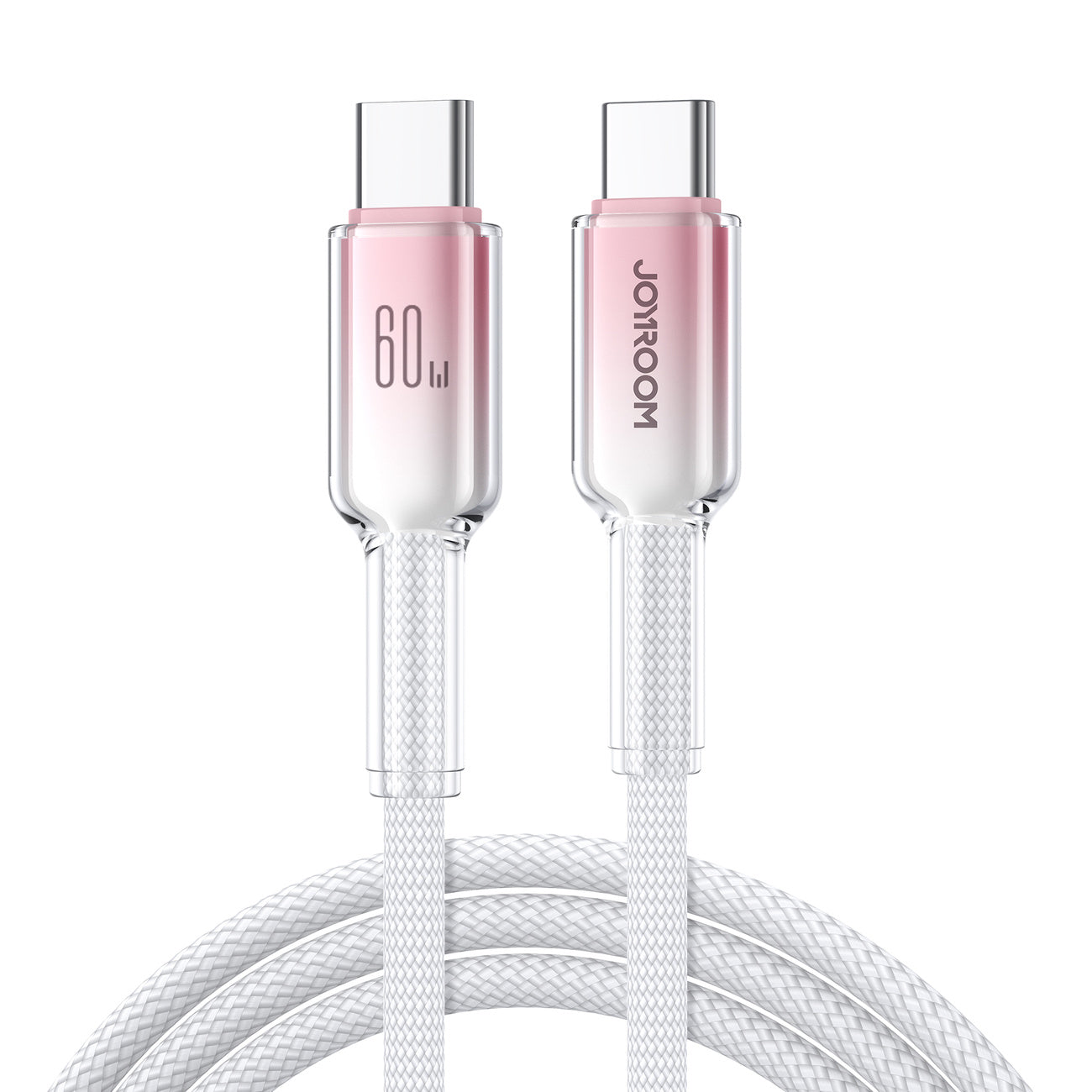 USB Cables – Crystal-Clear Series 60W USB-C - USB-C cable - Carlat