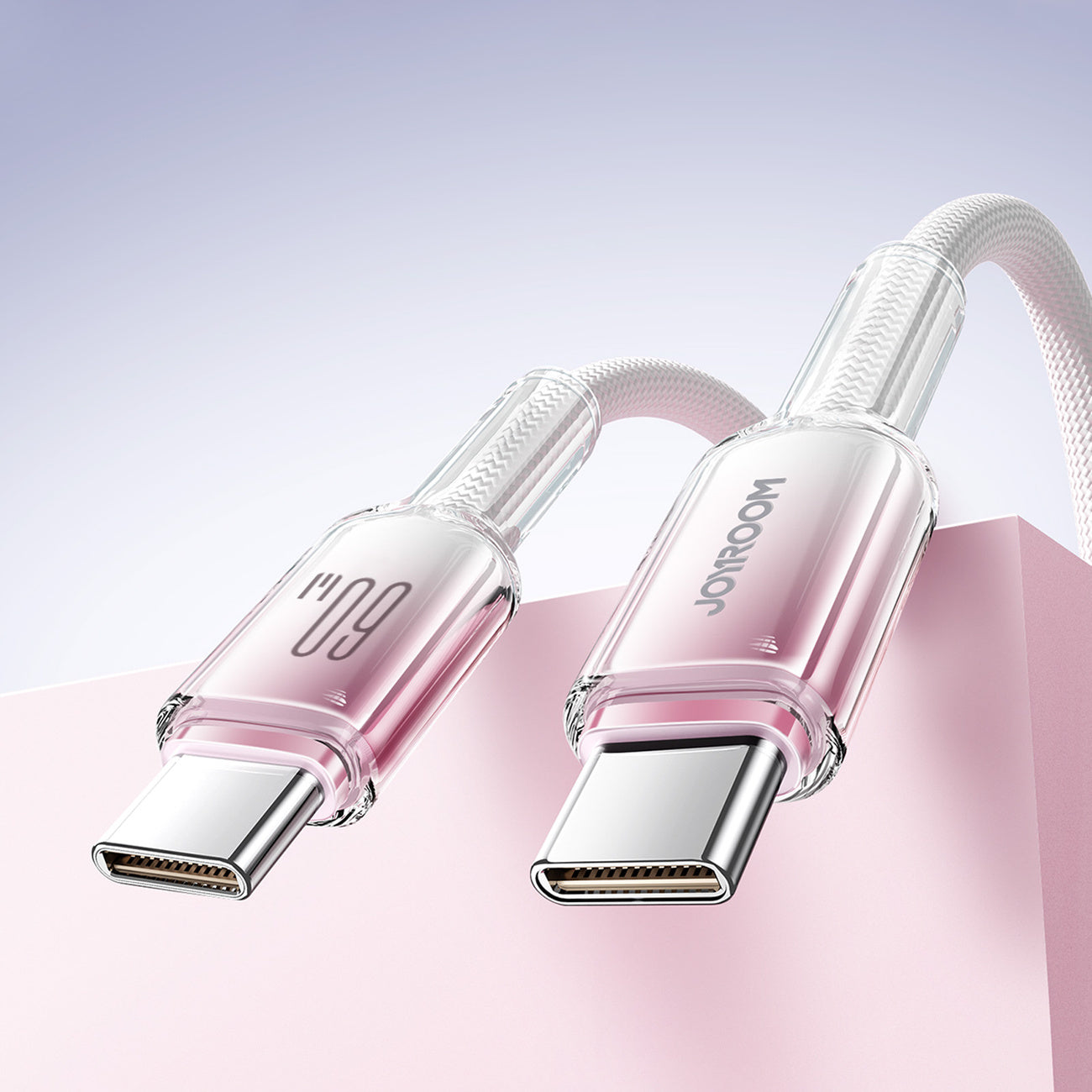 USB Cables – Crystal-Clear Series 60W USB-C - USB-C cable - Carlat