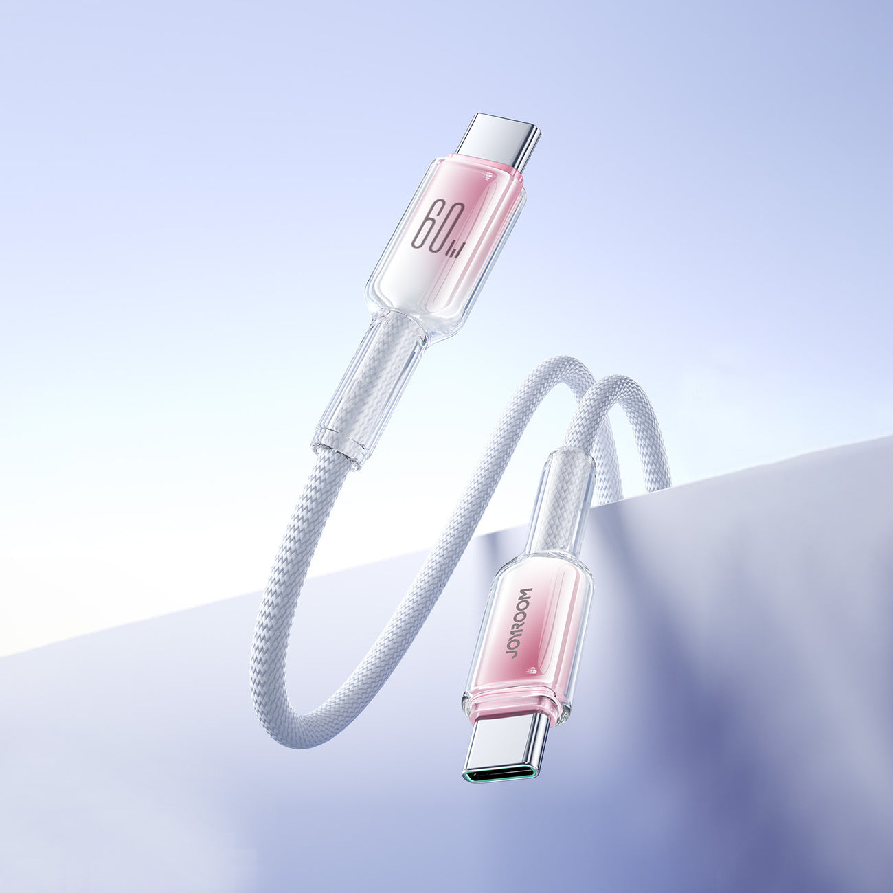 USB Cables – Crystal-Clear Series 60W USB-C - USB-C cable - Carlat
