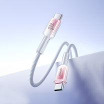USB Cables – Crystal-Clear Series 60W USB-C - USB-C cable - Carlat