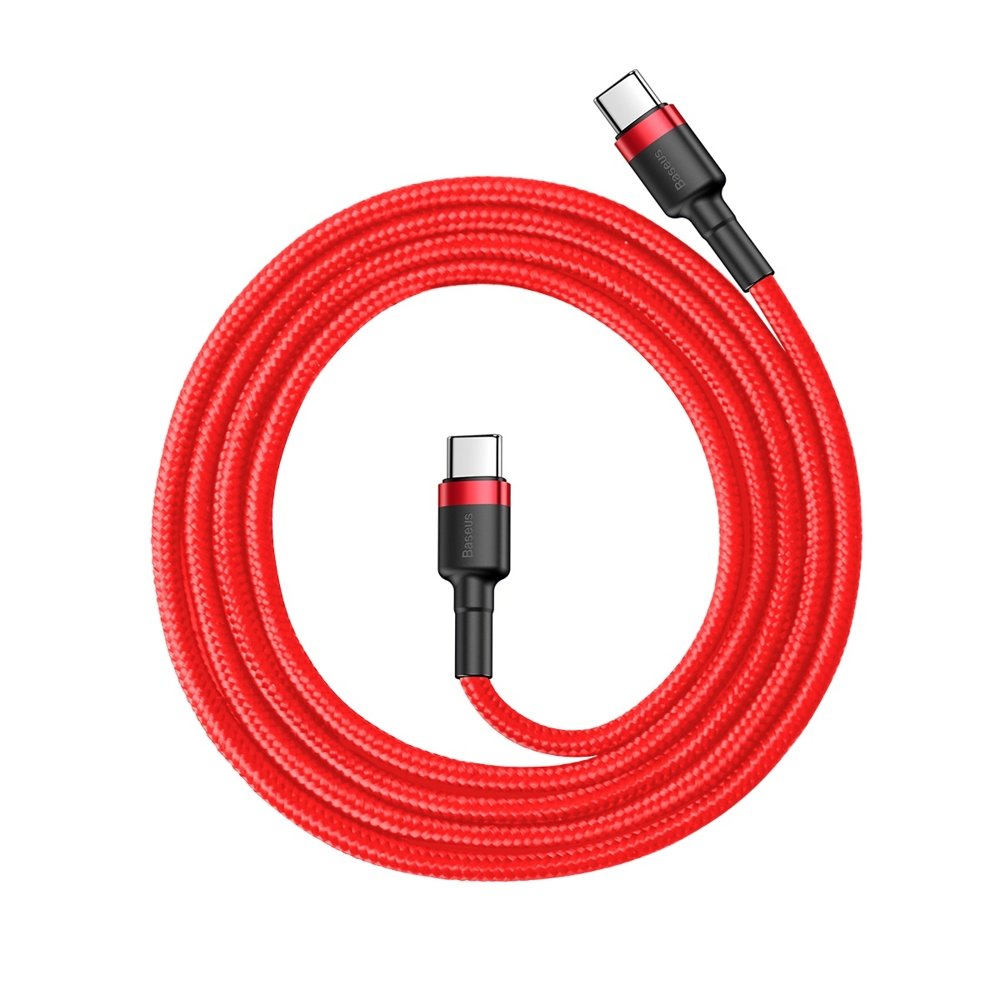 USB Cables – Durable braided cable USB-C to USB-C QC3 - Carlat