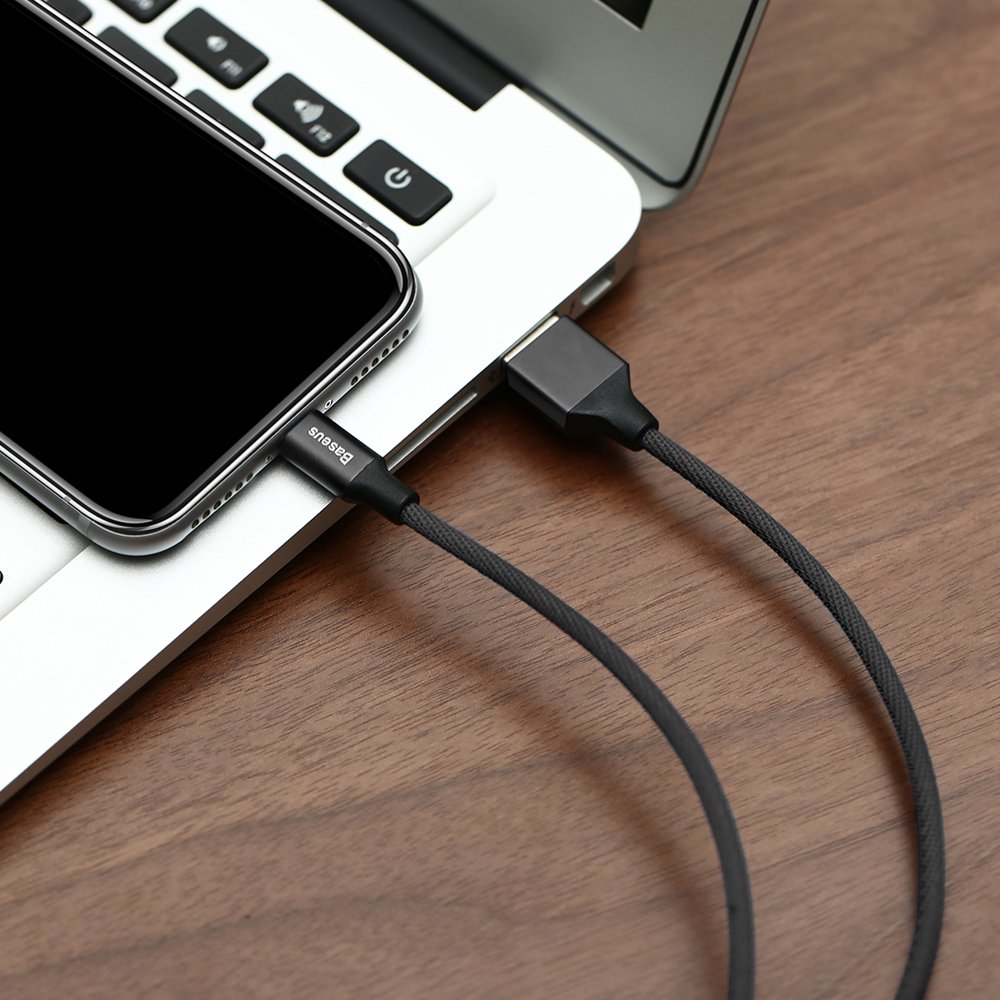 USB Cables – Durable fabric-braided cable USB Iphone Lightning 1.2M - Carlat