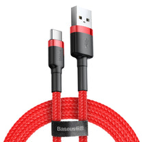 USB Cables – Durable flexible USB-C QC3.0 2A 2M red - Carlat