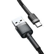 USB Cables – Durable flexible USB-C QC3.0 2A 2M red - Carlat
