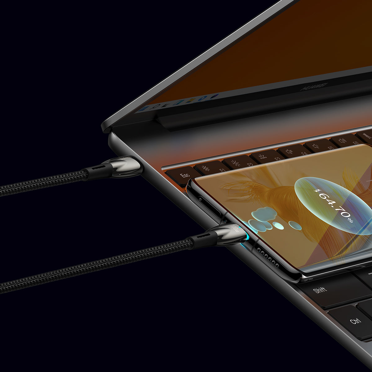 USB Cables – Durable flexible USB-C fast charging cable 100W - Carlat