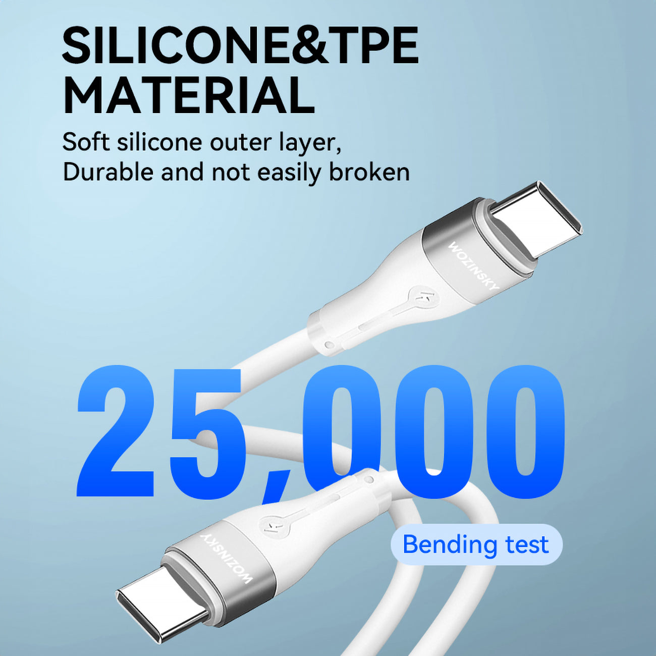 USB Cables – Durable flexible cable USB-C - USB-C PD - Carlat