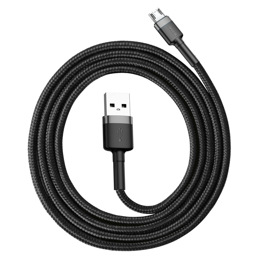USB Cables – Durable flexible cable USB microUSB QC3.0 2.4A - Carlat
