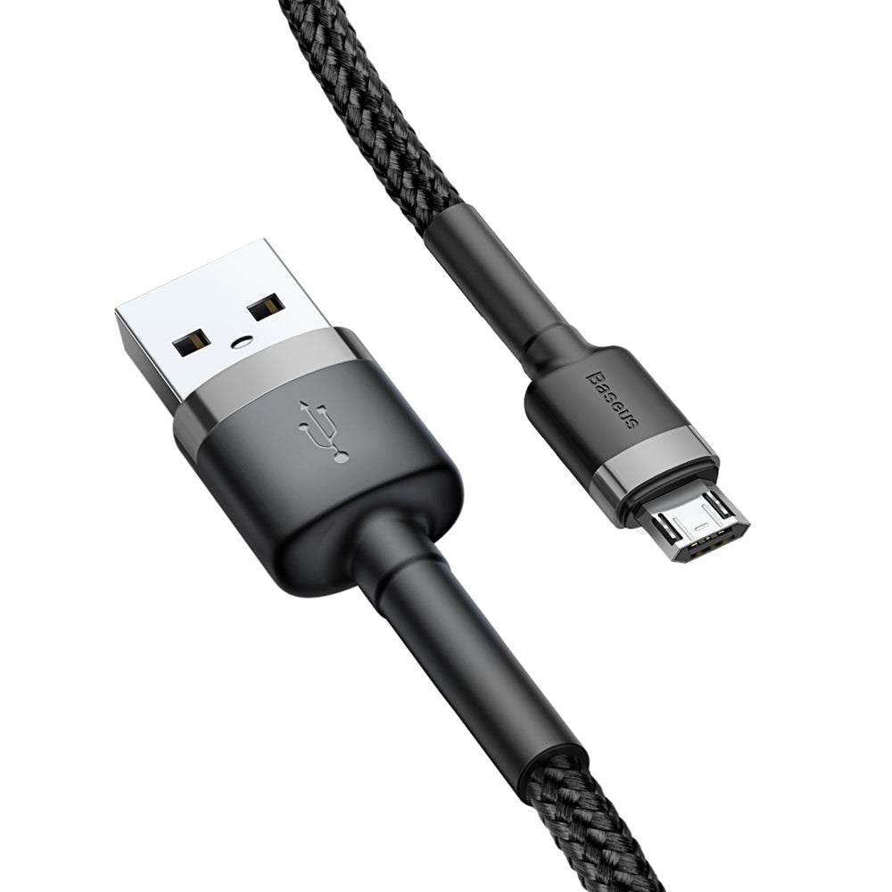 USB Cables – Durable flexible cable USB microUSB QC3.0 2.4A - Carlat