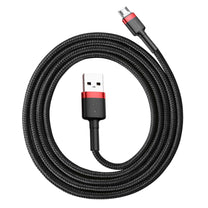USB Cables – Durable flexible cable USB microUSB QC3.0 2.4A - Carlat