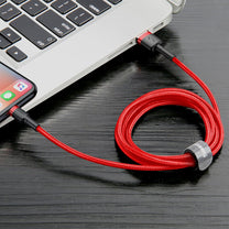 USB Cables – Durable nylon USB cable - iPhone Lightning - Carlat