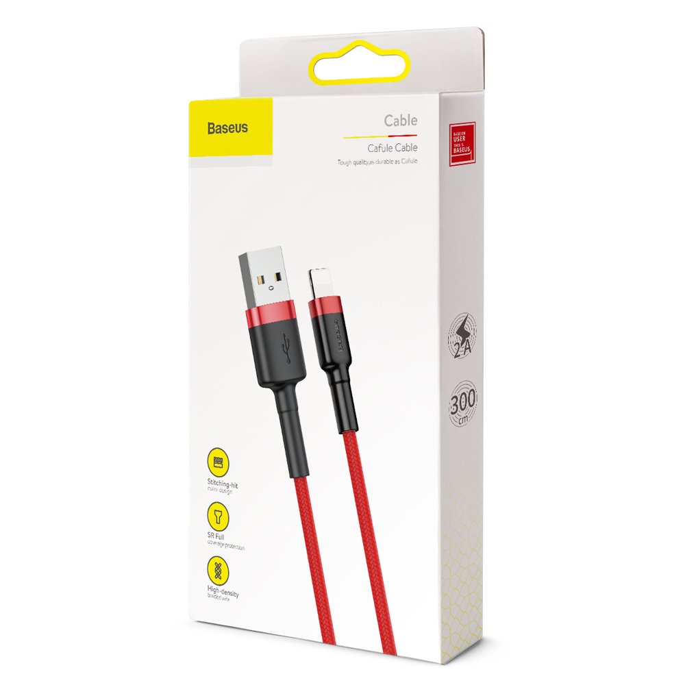 USB Cables – Durable nylon USB cable - iPhone Lightning - Carlat