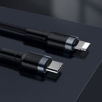 USB Cables – Durable nylon cable USB-C PD Iphone Lightning - Carlat