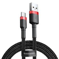 USB Cables – Durable nylon cable USB-C QC3.0 2A 3M - Carlat