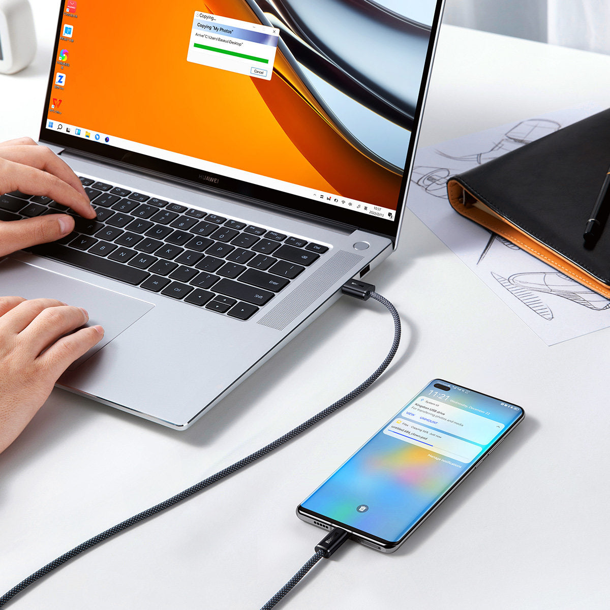 USB Cables – Dynamic Series USB cable USB-C 100W 1m - Carlat