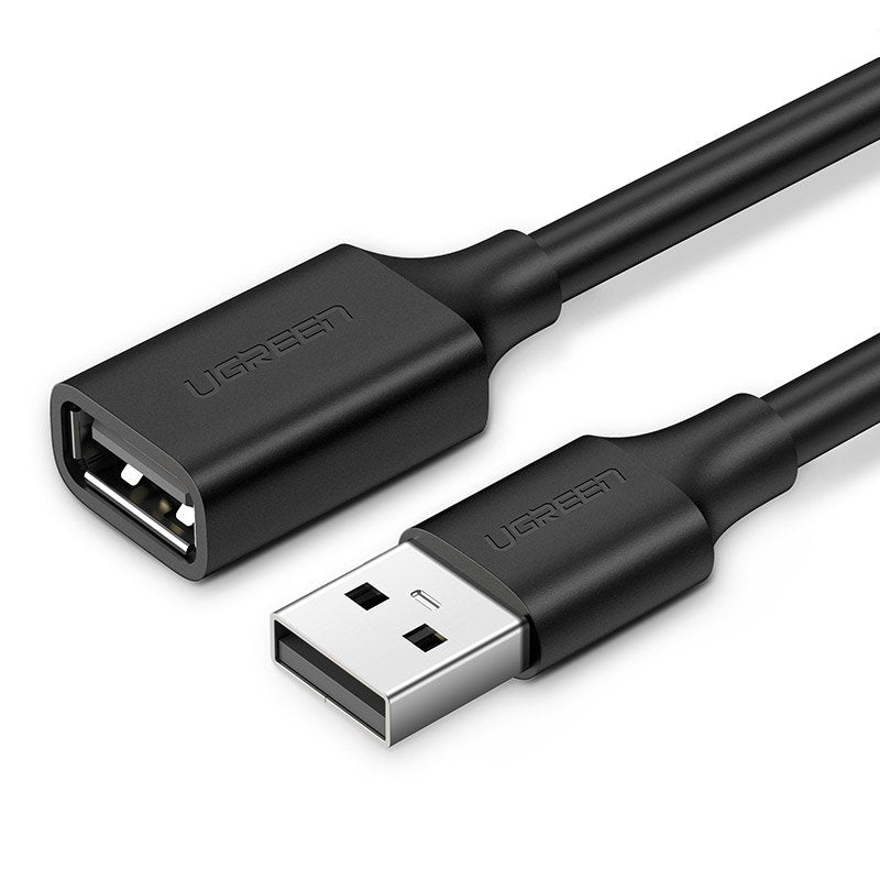 USB Cables – Extension cable for USB cable, 2m, black - Carlat