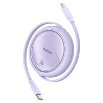 USB Cables – Free2Pull USB-C retractable cable - iPhone Lightning - Carlat