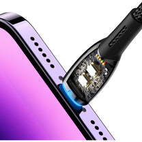 USB Cables – Glimmer Series USB-A cable Iphone Lightning 480Mb-s - Carlat