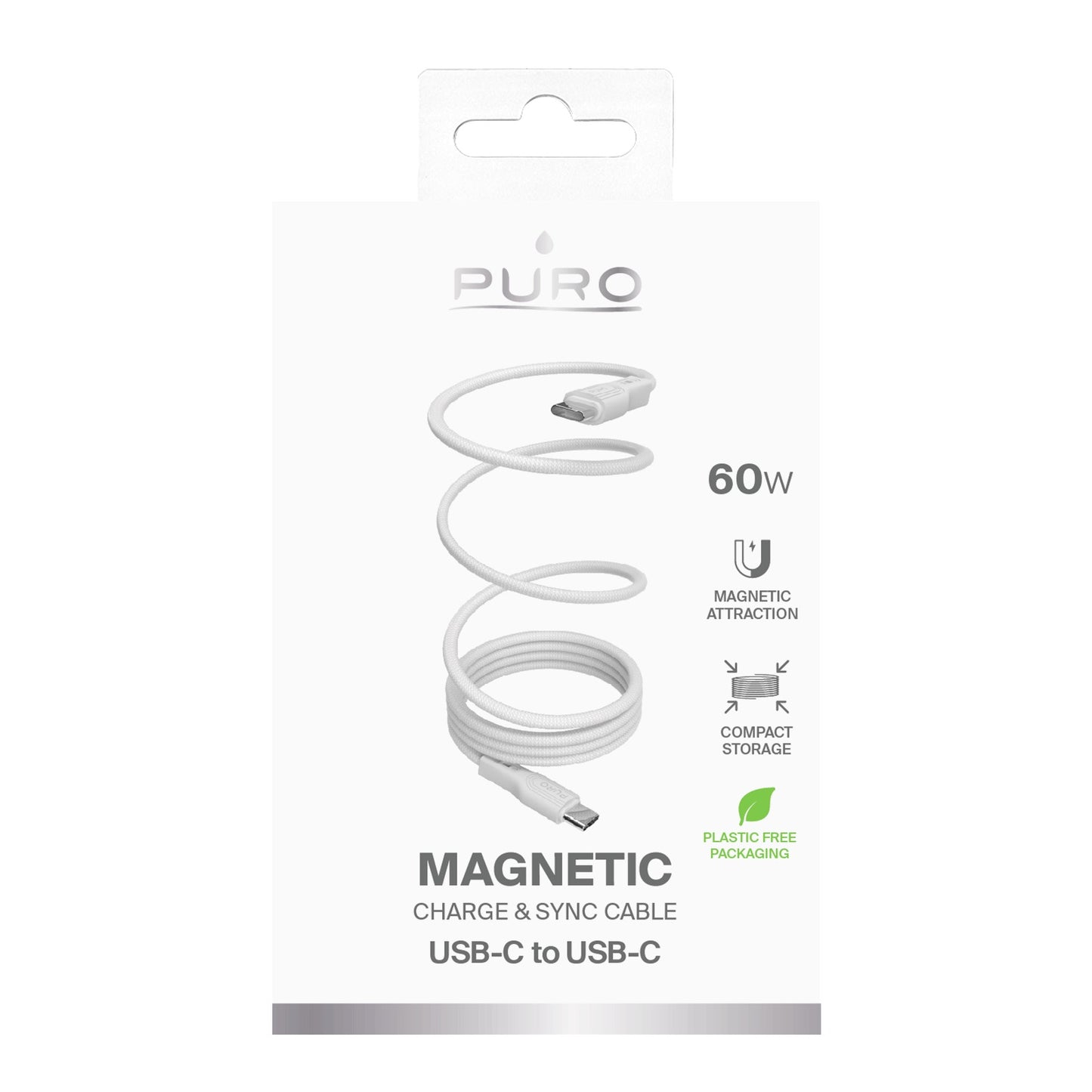 USB Cables – Magnetic cable USB-C 60W USB 1m - Carlat