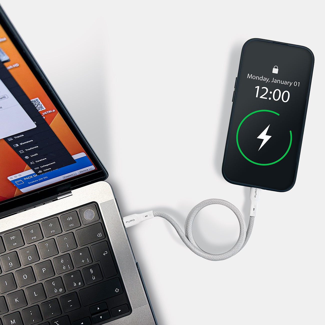USB Cables – Magnetic cable USB-C 60W USB 1m - Carlat