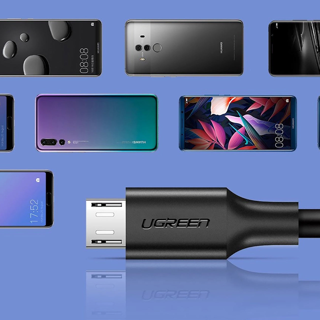 USB Cables – Micro USB - USB-A cable 0.5m - Carlat