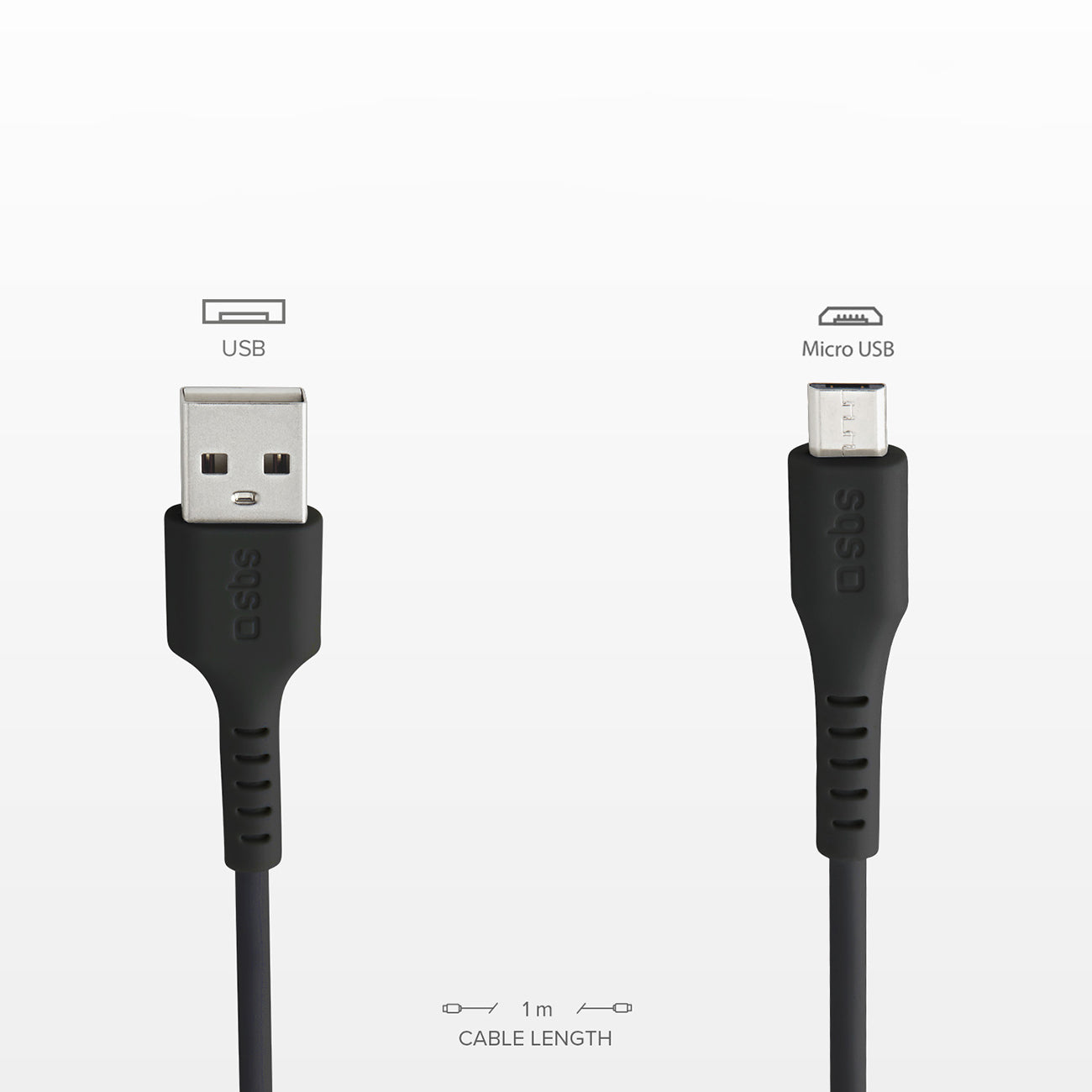 USB Cables – Micro USB - USB-A cable 0.5m - Carlat