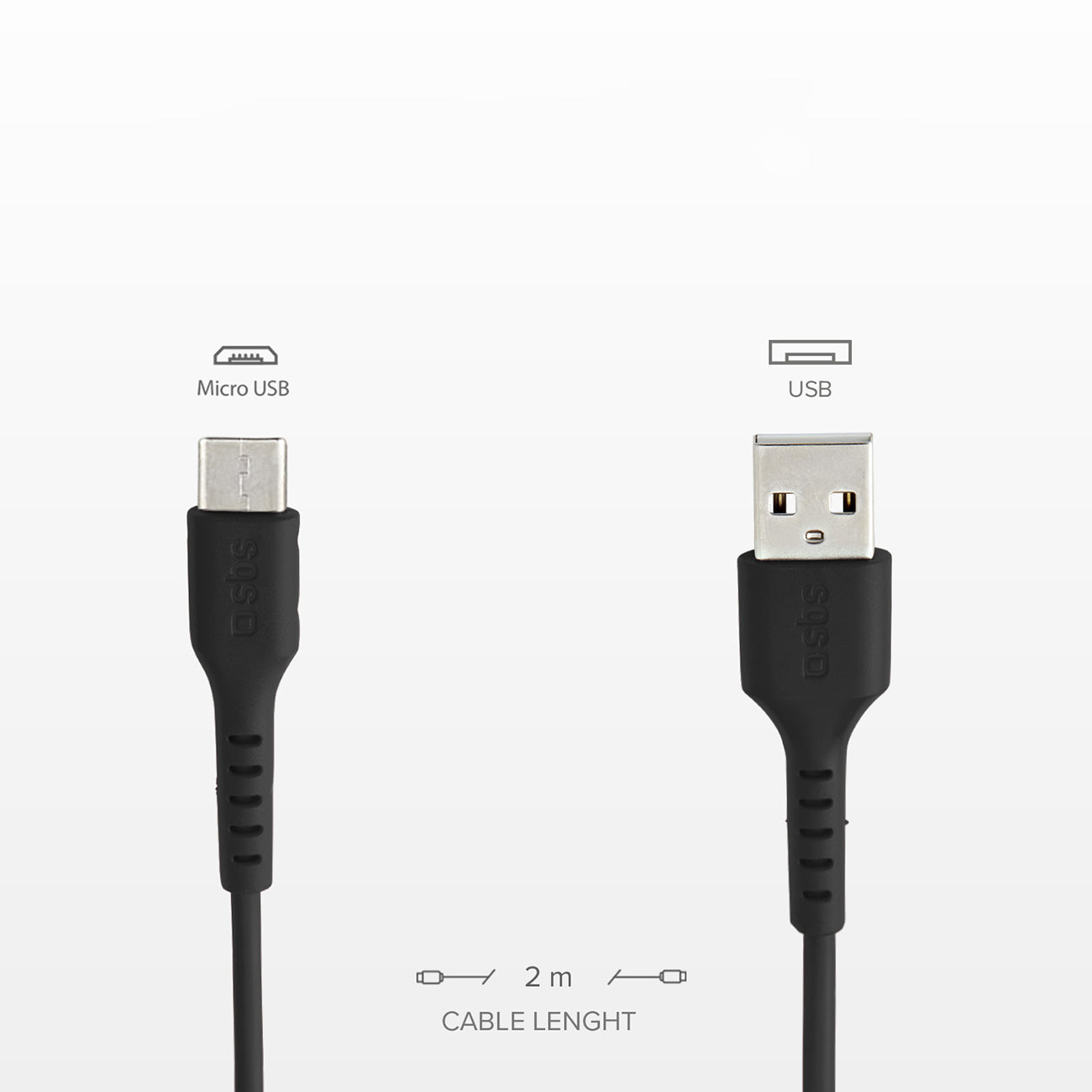 USB Cables – Micro USB - USB-A cable 0.5m - Carlat