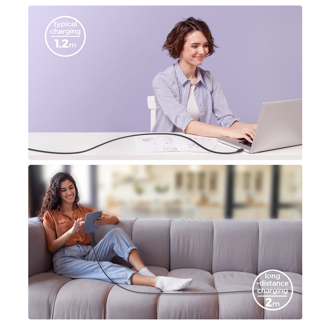 USB Cables – Multi-Color Series A14 USB-C cable - iPhone - Carlat