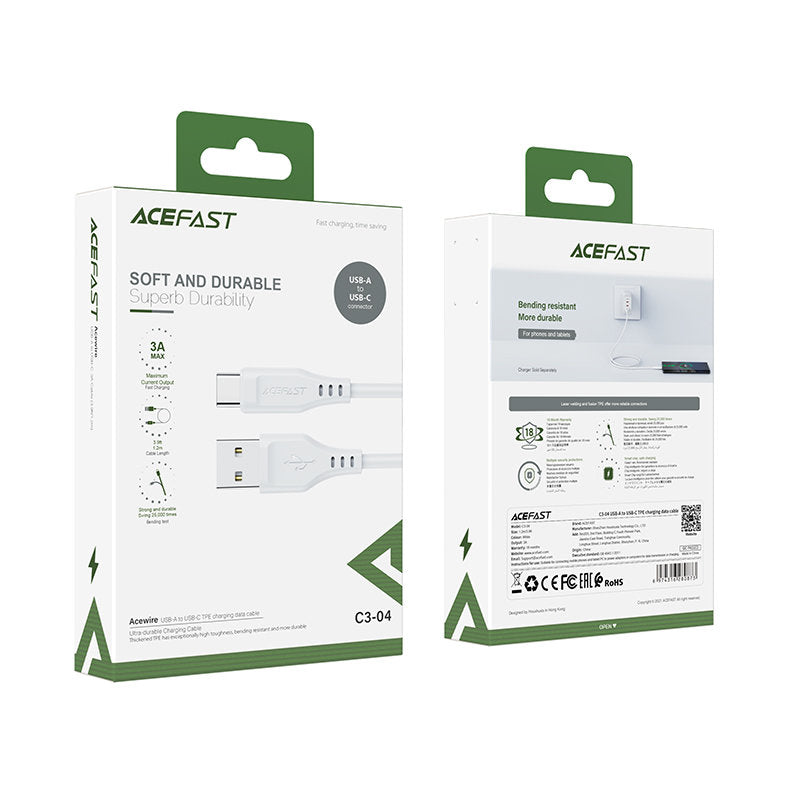 USB Cables – Phone cable USB - USB-C 3A 1.2m - Carlat