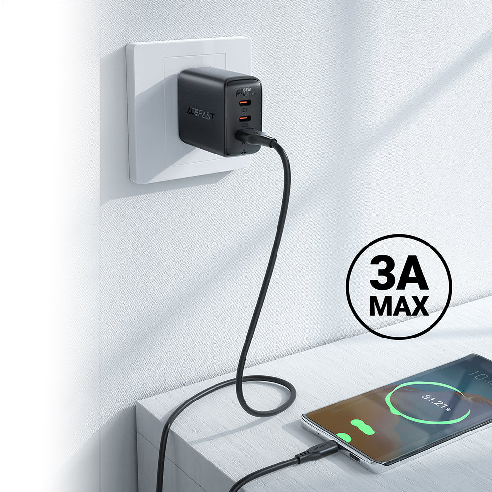USB Cables – Phone cable USB - USB-C 3A 1.2m - Carlat