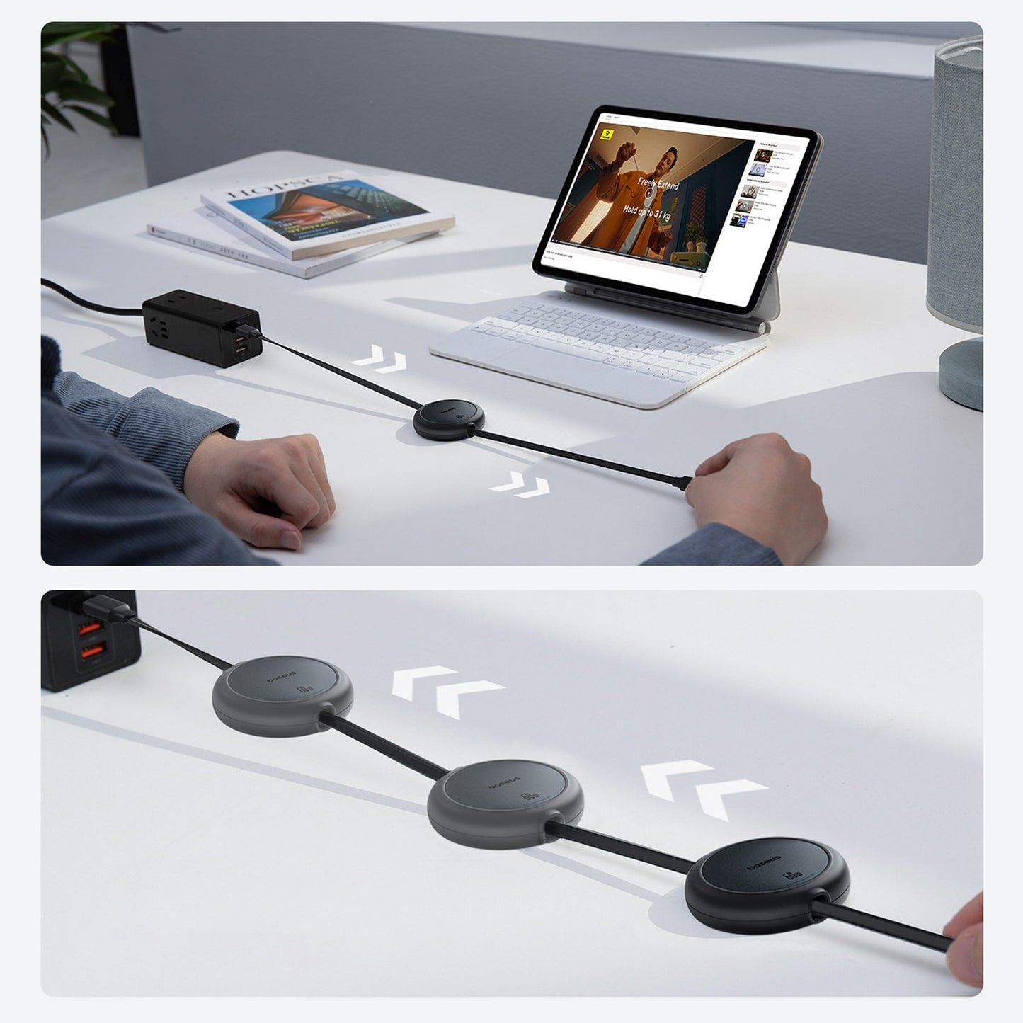 USB Cables – Retractable USB-C Free2Pull cable 60W 1m - Carlat