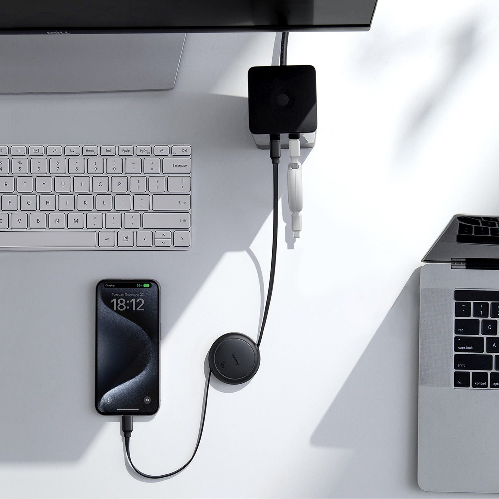 USB Cables – Retractable USB-C Free2Pull cable 60W 1m - Carlat
