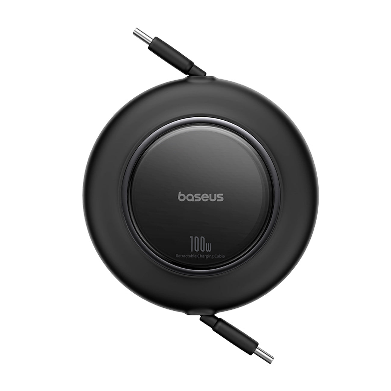 USB Cables – Retractable USB-C cable 100W 2m - black - Carlat