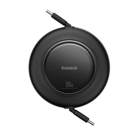 USB Cables – Retractable USB-C cable 100W 2m - black - Carlat