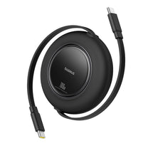 USB Cables – Retractable USB-C cable 100W 2m - black - Carlat