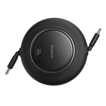 USB Cables – Retractable USB-C cable 100W 2m - black - Carlat