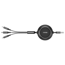 USB Cables – Retractable cable 3in1 USB microUSB cable Iphone - Carlat