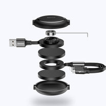 USB Cables – Retractable cable 3in1 USB microUSB cable Iphone - Carlat
