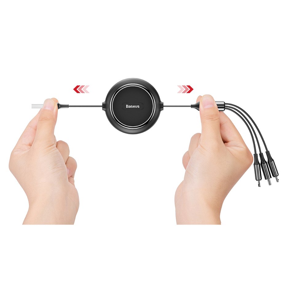 USB Cables – Retractable cable 3in1 USB microUSB cable Iphone - Carlat