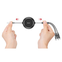 USB Cables – Retractable cable 3in1 USB microUSB cable Iphone - Carlat