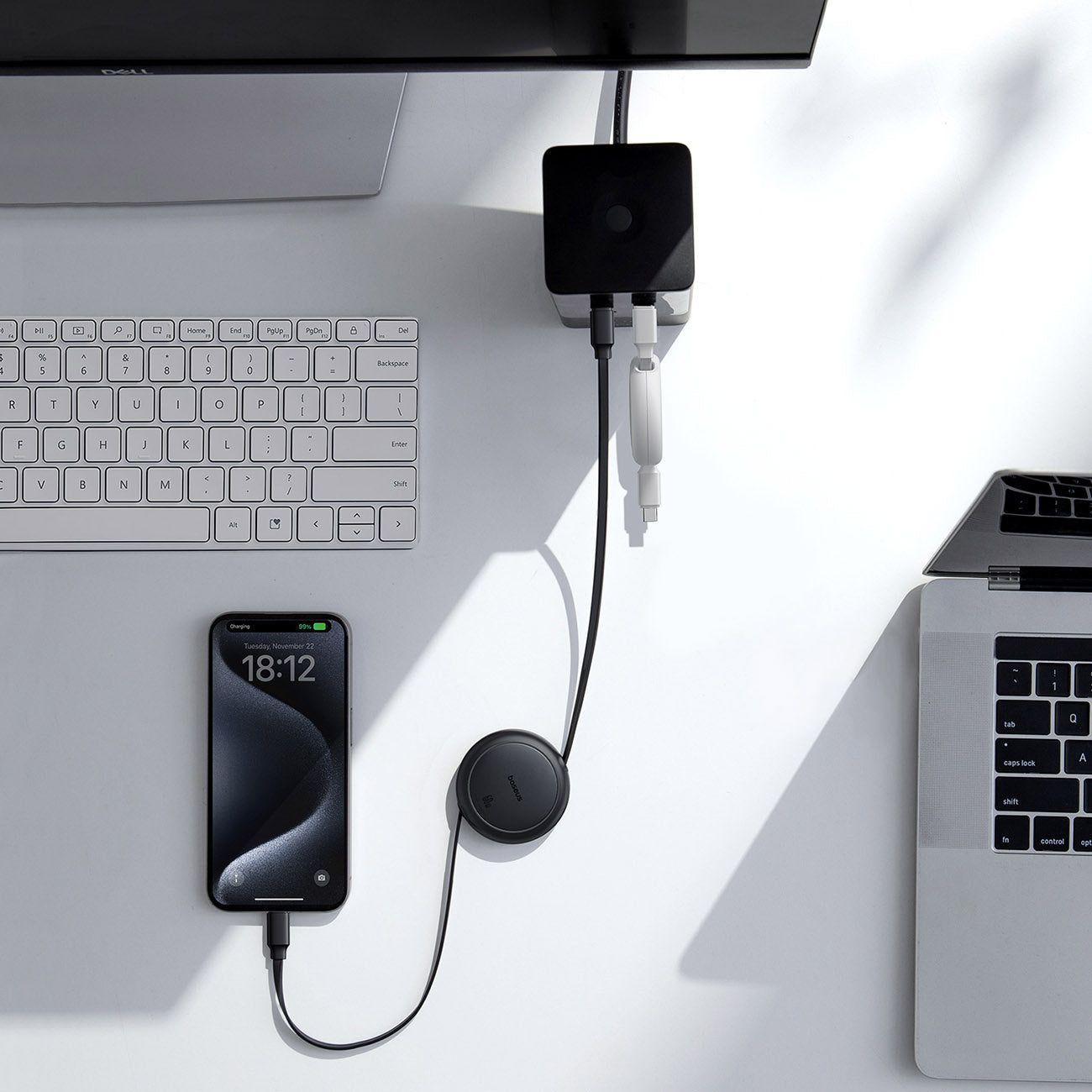 USB Cables – Retractable cable USB-C Free2Pull 60W 1m - Carlat