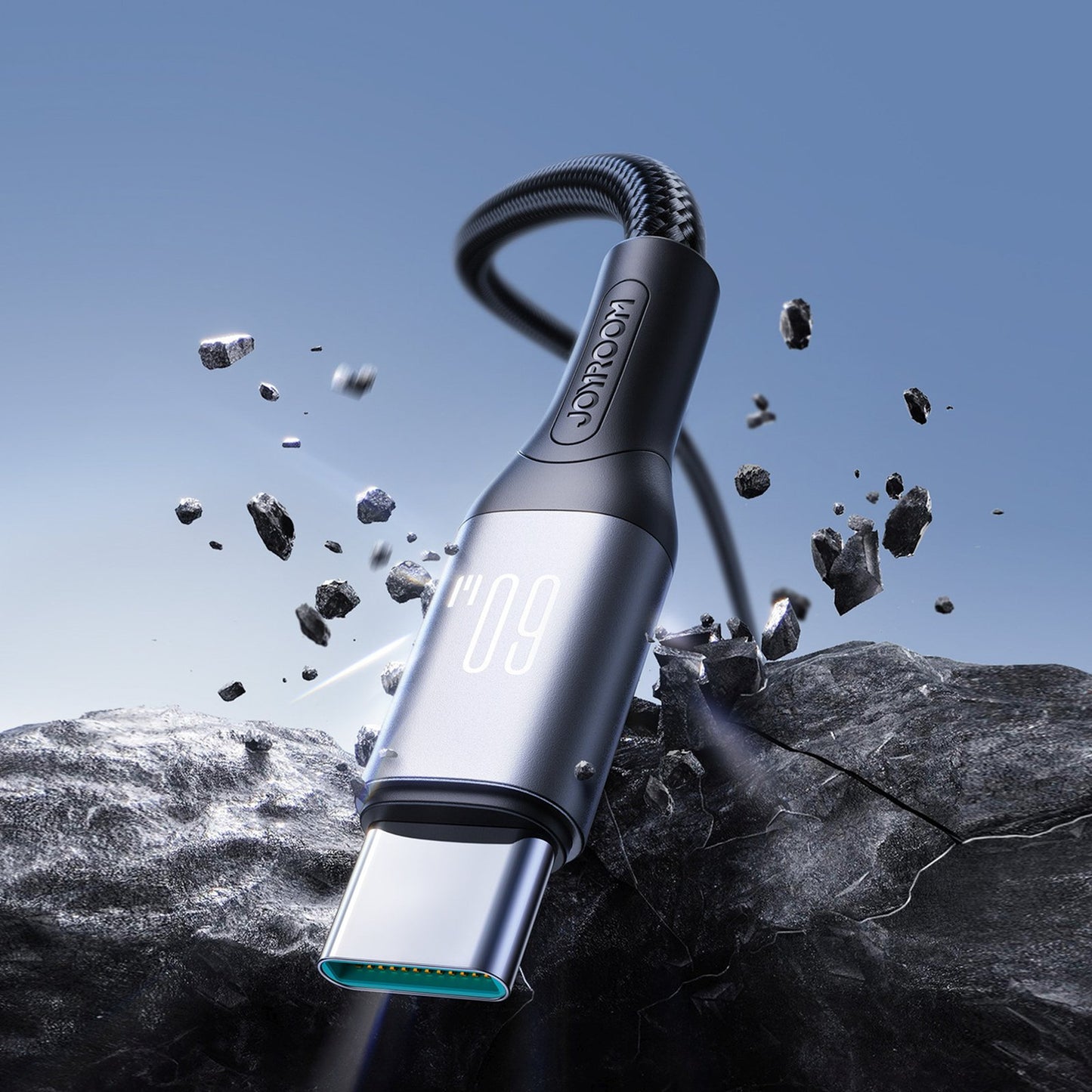 USB Cables – S-A28 braided cable USB-C 60W 2m - Carlat