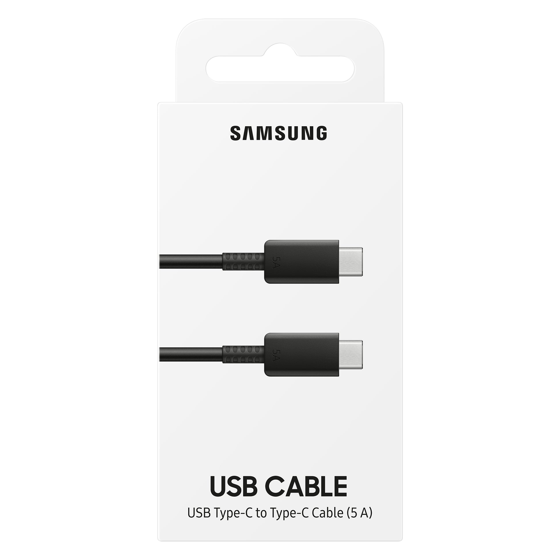 USB Cables – Samsung USB-C cable 480Mb/s 5A 1m black - Carlat
