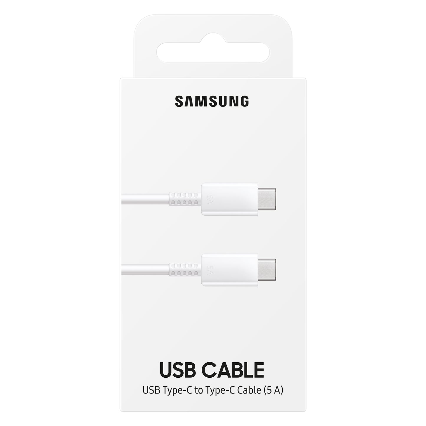 USB Cables – Samsung USB-C cable 480Mb/s 5A 1m white - Carlat